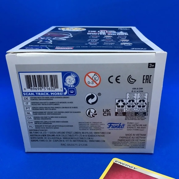 Funko Pop! Falcon and the Winter Soldier: Captain America #818 Amazon Exclusive - Picture 10 of 11